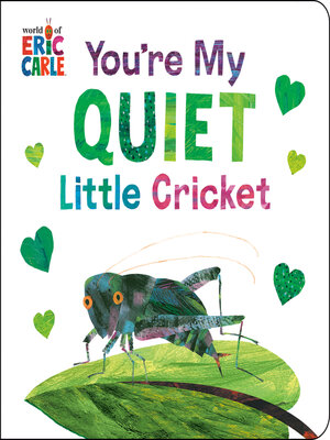 cover image of You're My Quiet Little Cricket